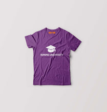 Load image into Gallery viewer, NMIMS Kids T-Shirt for Boy/Girl-Purple-Ektarfa.online