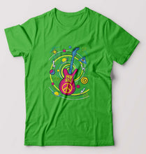 Load image into Gallery viewer, Psychedelic Music T-Shirt for Men-flag green-Ektarfa.online