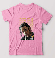 Load image into Gallery viewer, Travis Scott T-Shirt for Men-Light Baby Pink-Ektarfa.online