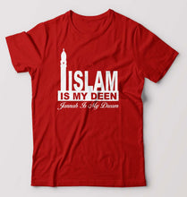 Load image into Gallery viewer, Islam T-Shirt for Men-Red-Ektarfa.online