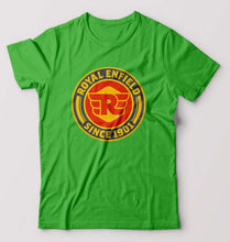 Load image into Gallery viewer, Royal Enfield T-Shirt for Men-flag green-Ektarfa.online
