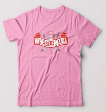 Load image into Gallery viewer, WWE Wrestle Mania T-Shirt for Men-Light Baby Pink-Ektarfa.online