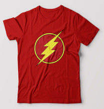 Load image into Gallery viewer, Flash Superhero T-Shirt for Men-Red-Ektarfa.online