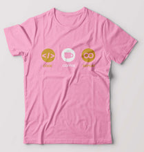 Load image into Gallery viewer, Coder T-Shirt for Men-Light Baby Pink-Ektarfa.online