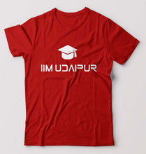 Load image into Gallery viewer, IIM Udaipur T-Shirt for Men-Red-Ektarfa.online