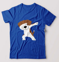 Load image into Gallery viewer, Dab Dog T-Shirt for Men-Royal Blue-Ektarfa.online