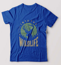 Load image into Gallery viewer, Deer T-Shirt for Men-Royal Blue-Ektarfa.online