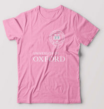 Load image into Gallery viewer, University of Oxford T-Shirt for Men-Light Baby Pink-Ektarfa.online