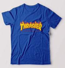 Load image into Gallery viewer, Thrasher T-Shirt for Men-Royal Blue-Ektarfa.online