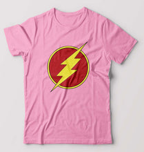 Load image into Gallery viewer, Flash Superhero T-Shirt for Men-Light Baby Pink-Ektarfa.online
