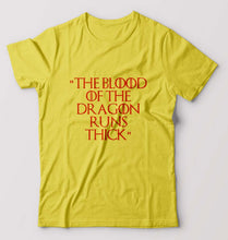 Load image into Gallery viewer, House of the Dragon (GOT) T-Shirt for Men-Yellow-Ektarfa.online