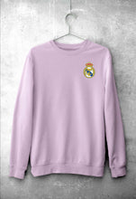 Load image into Gallery viewer, Real Madrid Logo Unisex Sweatshirt for Men/Women-Light Pink-Ektarfa.online