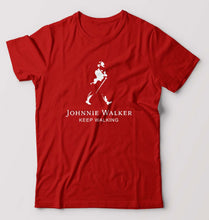 Load image into Gallery viewer, Johnnie Walker T-Shirt for Men-Red-Ektarfa.online