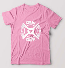 Load image into Gallery viewer, Humble Hungry Gym T-Shirt for Men-Light Baby Pink-Ektarfa.online