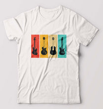 Load image into Gallery viewer, Guitar T-Shirt for Men-White-Ektarfa.online
