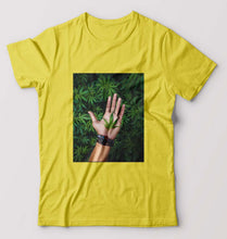 Load image into Gallery viewer, Weed T-Shirt for Men-Yellow-Ektarfa.online