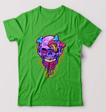 Load image into Gallery viewer, Trippy Psychedelic Skull T-Shirt for Men-Ektarfa.online