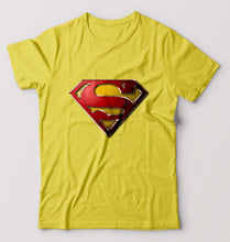 Load image into Gallery viewer, Superman Superhero T-Shirt for Men-Yellow-Ektarfa.online