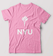 Load image into Gallery viewer, New York University T-Shirt for Men-Light Baby Pink-Ektarfa.online