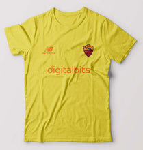 Load image into Gallery viewer, A.S. Roma 2021-22 T-Shirt for Men-Yellow-Ektarfa.online