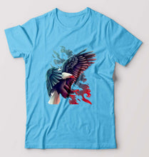 Load image into Gallery viewer, Eagle T-Shirt for Men-Light Blue-Ektarfa.online