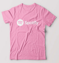 Load image into Gallery viewer, Spotify T-Shirt for Men-Light Baby Pink-Ektarfa.online