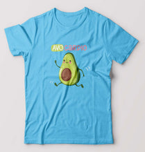 Load image into Gallery viewer, Avocado T-Shirt for Men-Light Blue-Ektarfa.online