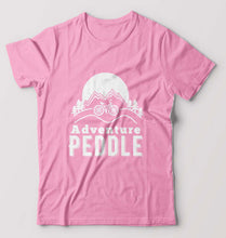 Load image into Gallery viewer, Cycling Adventure T-Shirt for Men-Light Baby Pink-Ektarfa.online