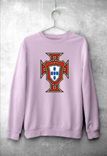 Load image into Gallery viewer, Portugal Football Unisex Sweatshirt for Men/Women-Light Pink-Ektarfa.online