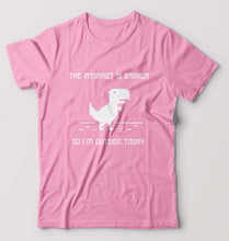 Load image into Gallery viewer, Internet Funny T-Shirt for Men-Light Baby Pink-Ektarfa.online
