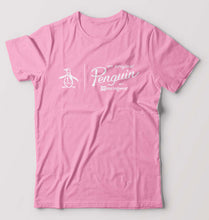 Load image into Gallery viewer, Penguin T-Shirt for Men-Light Baby Pink-Ektarfa.online
