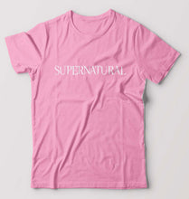 Load image into Gallery viewer, Supernatural T-Shirt for Men-Light Baby Pink-Ektarfa.online