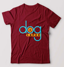 Load image into Gallery viewer, Dog Lover T-Shirt for Men-Maroon-Ektarfa.online