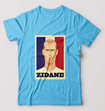 Load image into Gallery viewer, Zidane T-Shirt for Men-Light Blue-Ektarfa.online