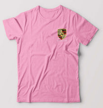 Load image into Gallery viewer, Porsche Pocket Logo T-Shirt for Men-Light Baby Pink-Ektarfa.online