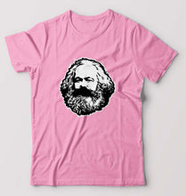 Load image into Gallery viewer, Karl Marx T-Shirt for Men-Light Baby Pink-Ektarfa.online