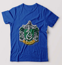Load image into Gallery viewer, Slytherin Harry Potter T-Shirt for Men-Royal Blue-Ektarfa.online