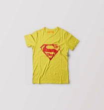 Load image into Gallery viewer, Superman Superhero T-Shirt for Boy/Girl-Yellow-Ektarfa.online