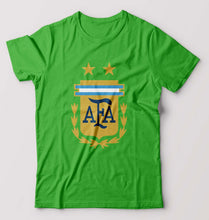 Load image into Gallery viewer, Argentina Football T-Shirt for Men-flag green-Ektarfa.online