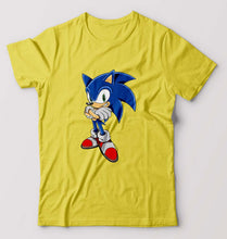 Load image into Gallery viewer, Sonic T-Shirt for Men-Yellow-Ektarfa.online