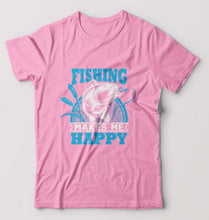 Load image into Gallery viewer, Fishing T-Shirt for Men-Light Baby Pink-Ektarfa.online