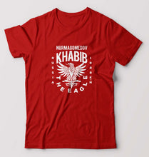 Load image into Gallery viewer, Khabib The Eagle Nurmagomedov T-Shirt for Men-Red-Ektarfa.online