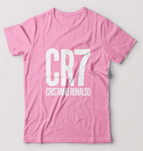 Load image into Gallery viewer, Cristiano Ronaldo CR7 T-Shirt for Men-Light Baby Pink-Ektarfa.online