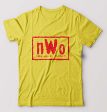 Load image into Gallery viewer, New World Order (NWO) WWE T-Shirt for Men-Yellow-Ektarfa.online