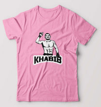 Load image into Gallery viewer, Khabib Nurmagomedov T-Shirt for Men-Light Baby Pink-Ektarfa.online