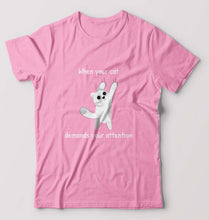 Load image into Gallery viewer, Cat T-Shirt for Men-Light Baby Pink-Ektarfa.online
