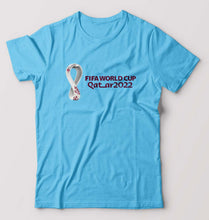 Load image into Gallery viewer, FIFA World Cup Qatar 2022 T-Shirt for Men-Light Blue-Ektarfa.online