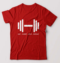 Load image into Gallery viewer, Gym T-Shirt for Men-Red-Ektarfa.online