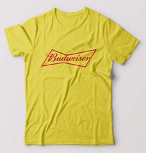 Load image into Gallery viewer, Budweiser T-Shirt for Men-Yellow-Ektarfa.online