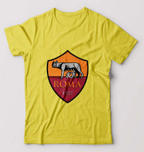 Load image into Gallery viewer, A.S. Roma T-Shirt for Men-Yellow-Ektarfa.online